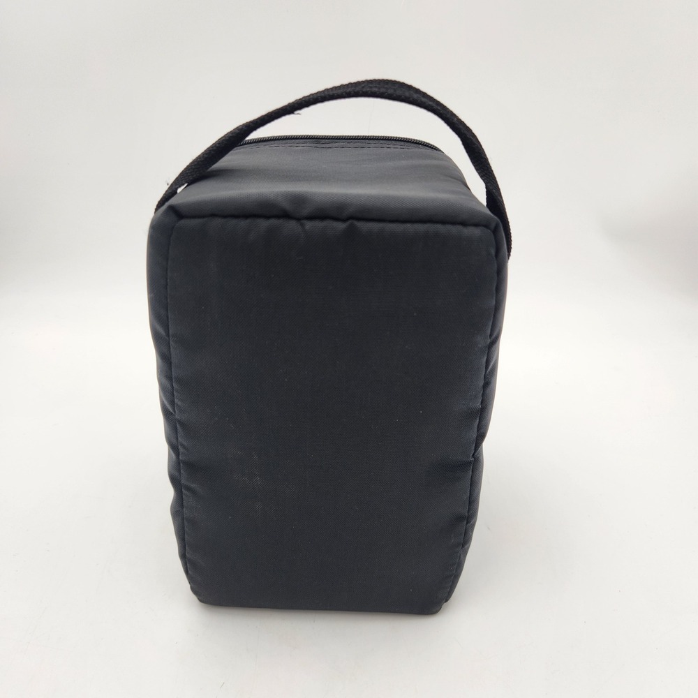 Vintage MTV Music Television Compact Disc Carrying Case Black Nylon 12 Slot Bag - Picture 4 of 6